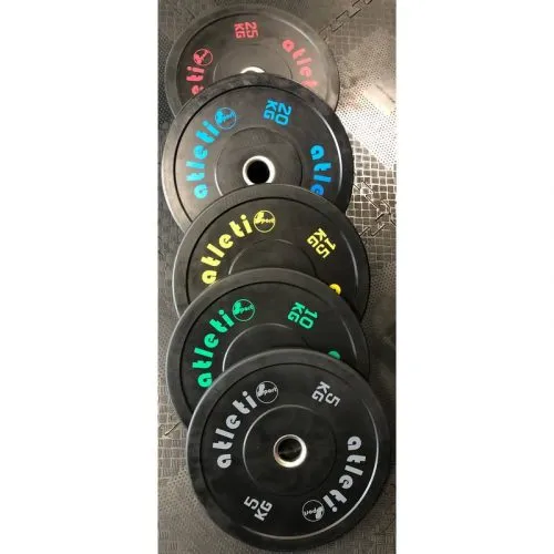 Bumper 5kg – 10kg – 15kg – 20kg – 25kg en uréthane atletisport A-BCHQ