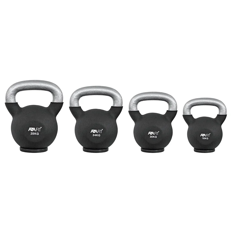KETTLEBELL noir FFITTECH AZAFIT de 4 kg à 28 kg