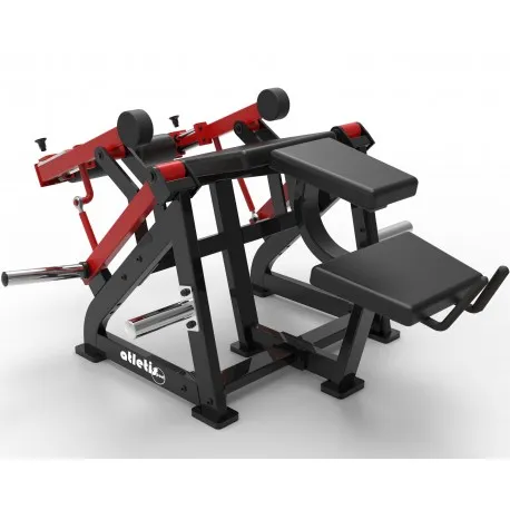 Ischios couché unilatéral disque olympique Atletisport FOR24